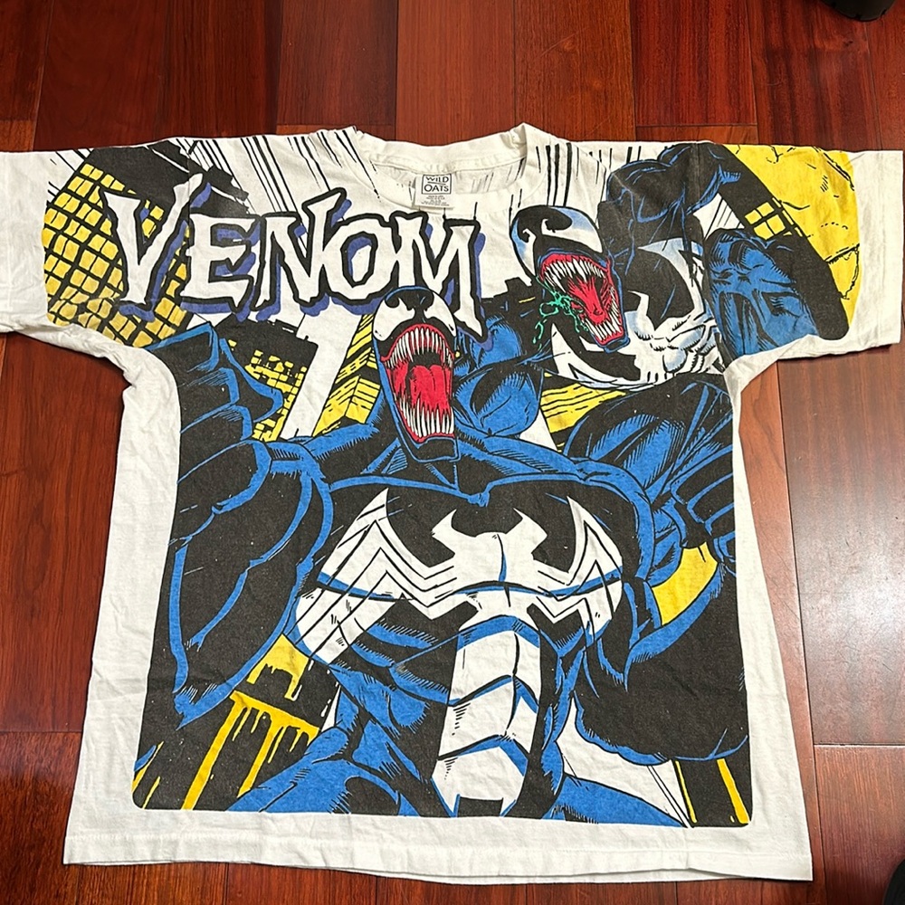 (SOLD) Marvel’s Venom AOP modern bootleg tee